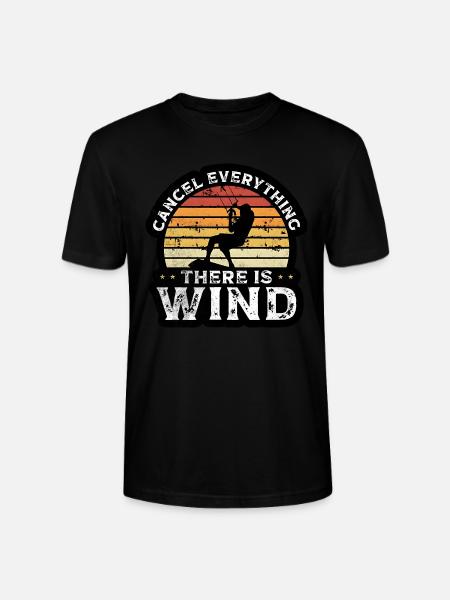 Kitesurfen - Stanley/Stella Unisex Bio-T-Shirt CRAFTER - Schwarz