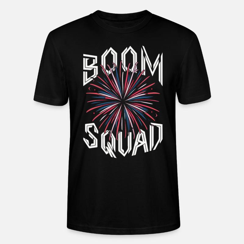 Pyrotechnics Fireworks Pyrotechnics - Stanley/Stella CRAFTER Unisex Organic T-Shirt - black