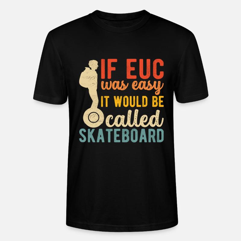 EUC Monowheel - Stanley/Stella CRAFTER Unisex Organic T-Shirt - black