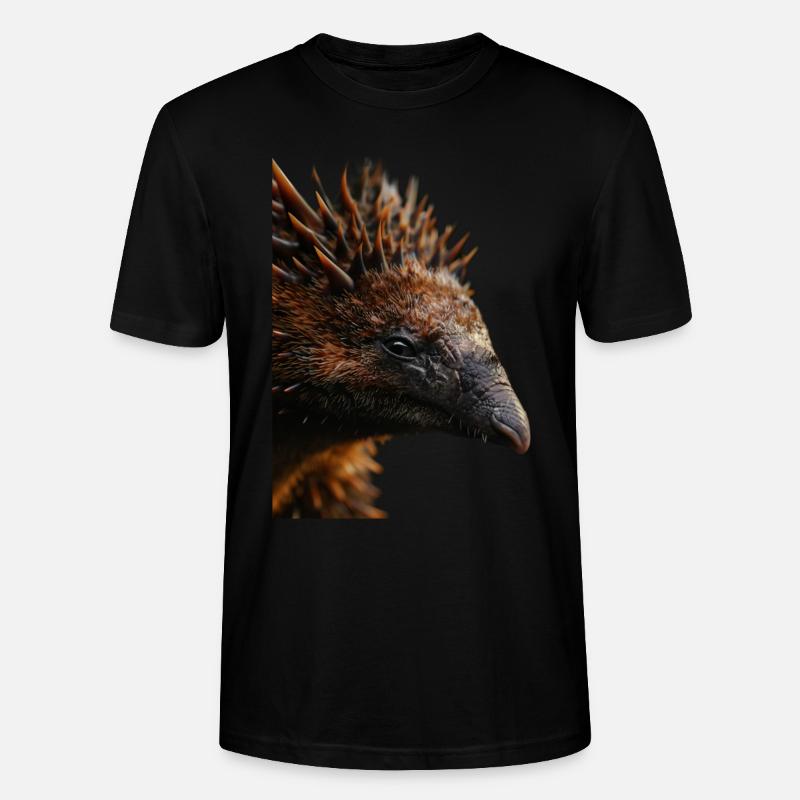 Échidné - T-shirt bio CRAFTER Stanley Stella Unisexe - noir
