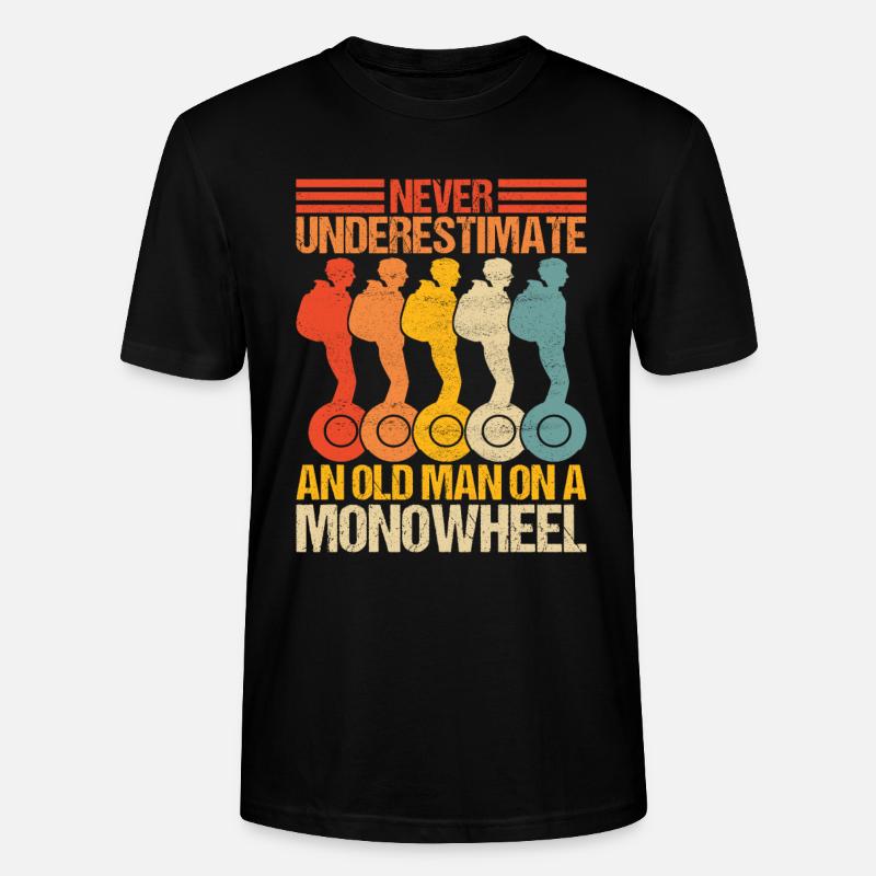 EUC Monowheel - Stanley/Stella Unisex Bio-T-Shirt CRAFTER - Schwarz