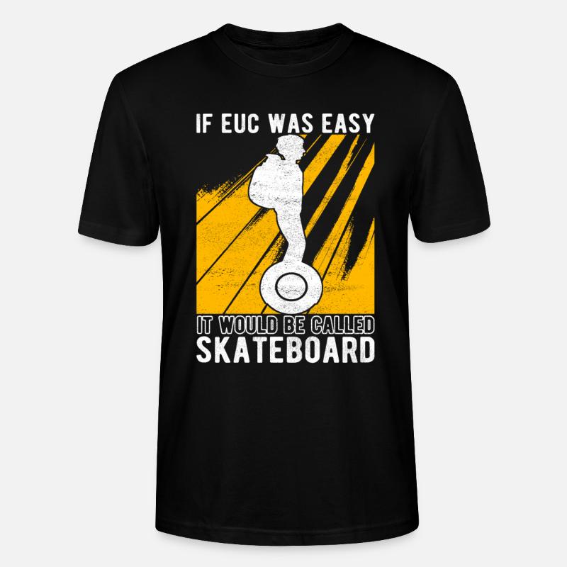 EUC Monowheel - Stanley/Stella CRAFTER Unisex Organic T-Shirt - black