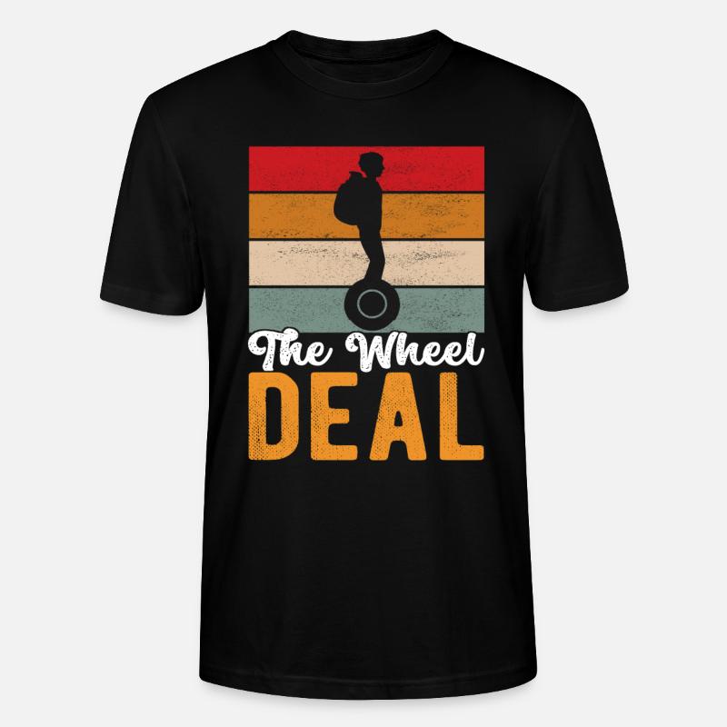 EUC Monowheel - Stanley/Stella Unisex Bio-T-Shirt CRAFTER - Schwarz