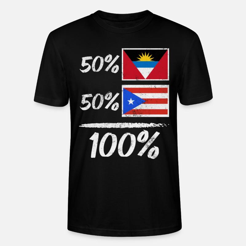 Antigua - Stanley/Stella Unisex Bio-T-Shirt CRAFTER - Schwarz