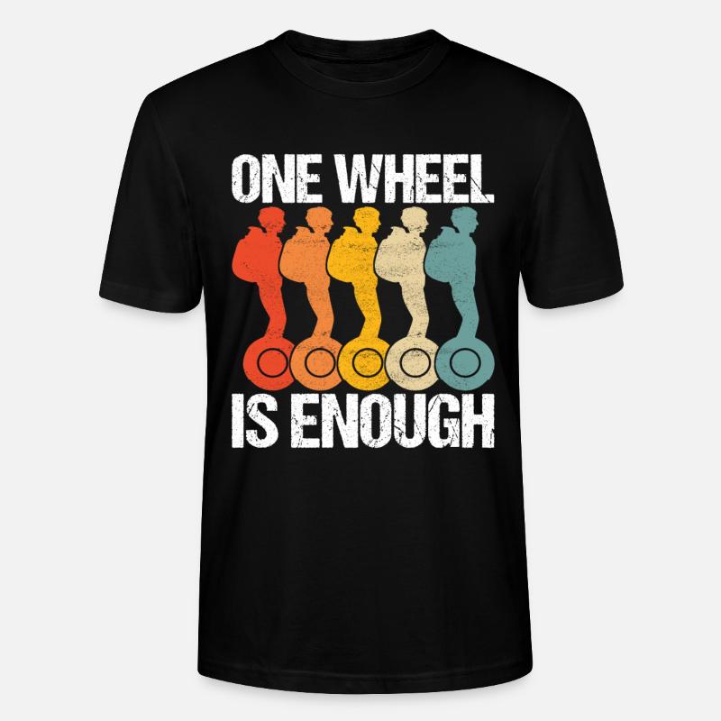EUC Monowheel - Stanley/Stella Unisex Bio-T-Shirt CRAFTER - Schwarz