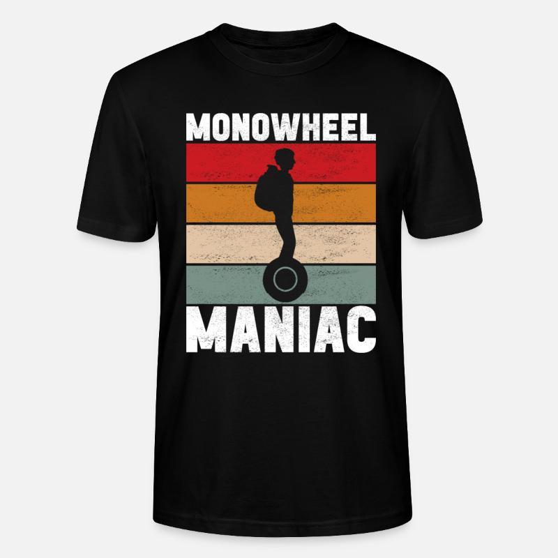 EUC Monowheel - Stanley/Stella Unisex Bio-T-Shirt CRAFTER - Schwarz