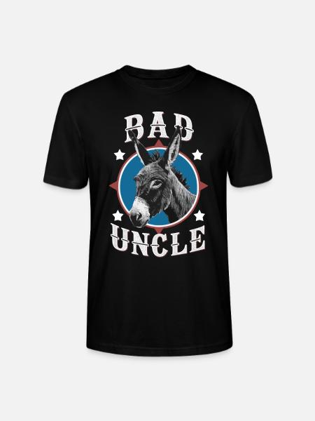 Uncle Fmilie Great-Uncle Uncle - Stanley/Stella CRAFTER Unisex Organic T-Shirt - black