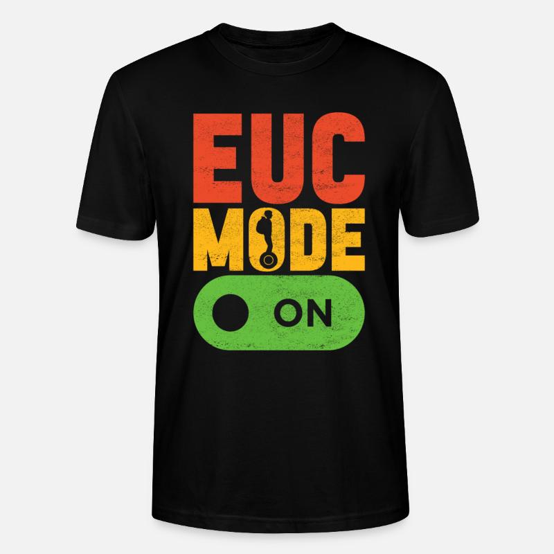 EUC Monowheel - Stanley/Stella Unisex Bio-T-Shirt CRAFTER - Schwarz
