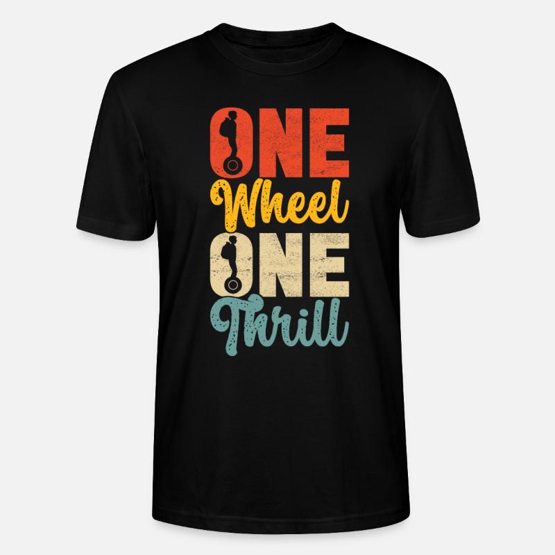 EUC Monowheel - Stanley/Stella Unisex Bio-T-Shirt CRAFTER - Schwarz