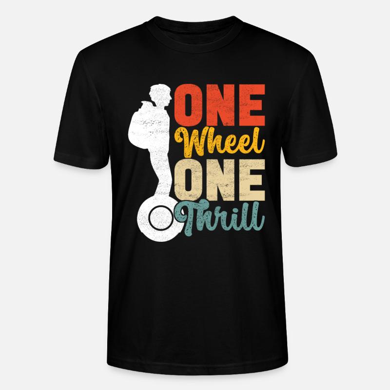 EUC Monowheel - Stanley/Stella Unisex Bio-T-Shirt CRAFTER - Schwarz