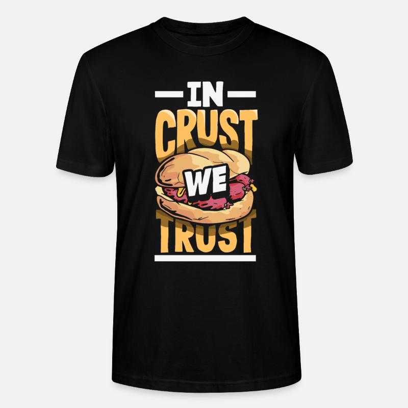 Sandwich Sandwich Snack Célébration - T-shirt bio CRAFTER Stanley Stella Unisexe - noir