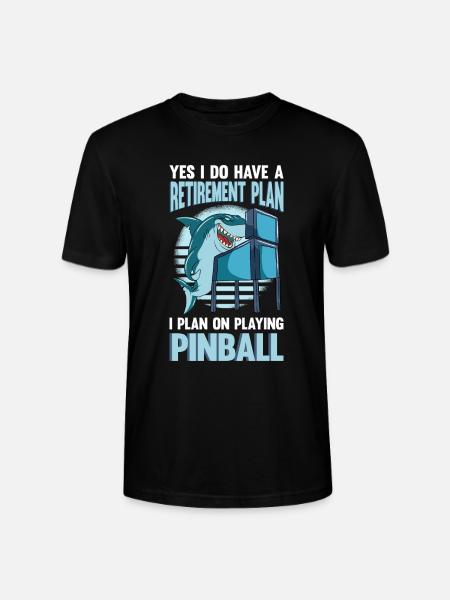 Pinball machine pinball machine - Stanley/Stella CRAFTER Unisex Organic T-Shirt - black
