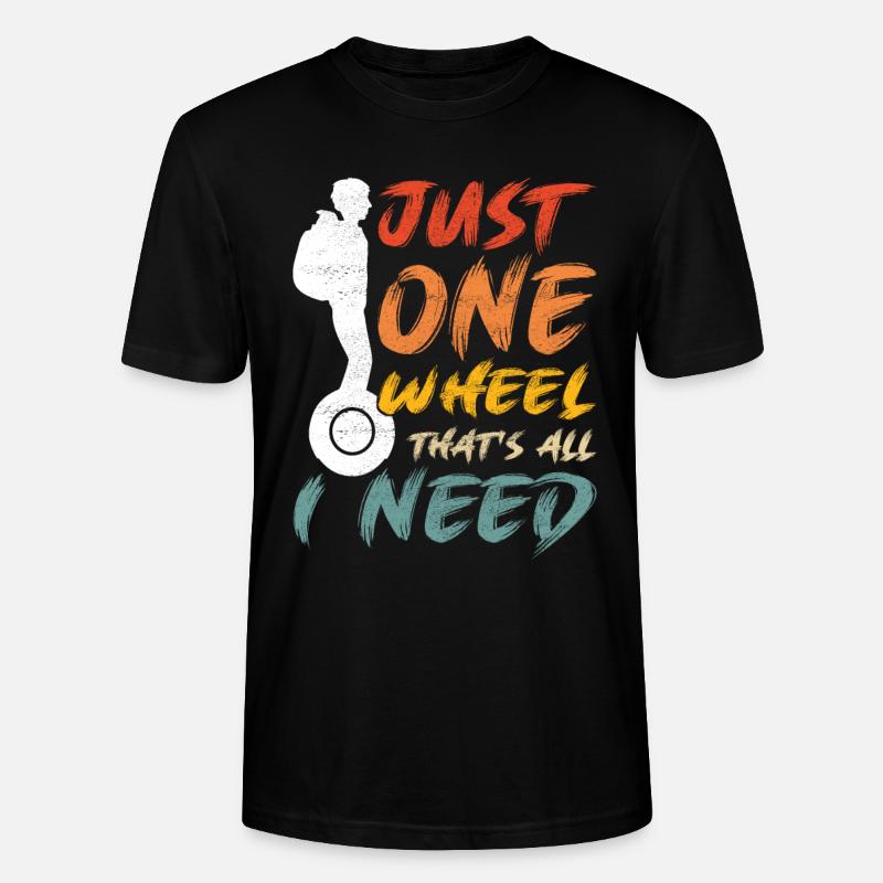 EUC Monowheel - Stanley/Stella Unisex Bio-T-Shirt CRAFTER - Schwarz