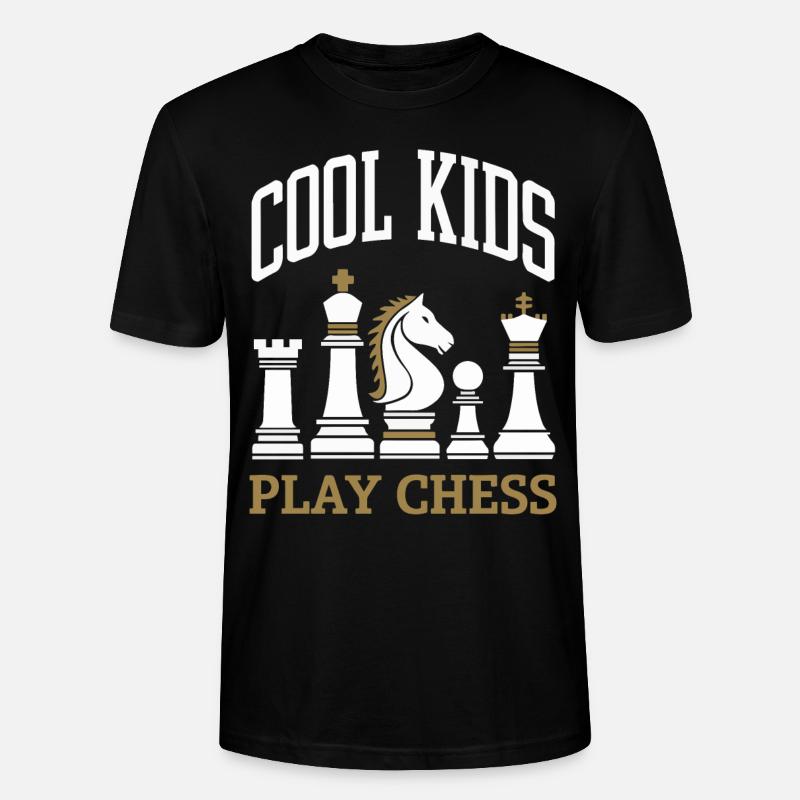 Chess Chess Player - Stanley/Stella CRAFTER Unisex Organic T-Shirt - black