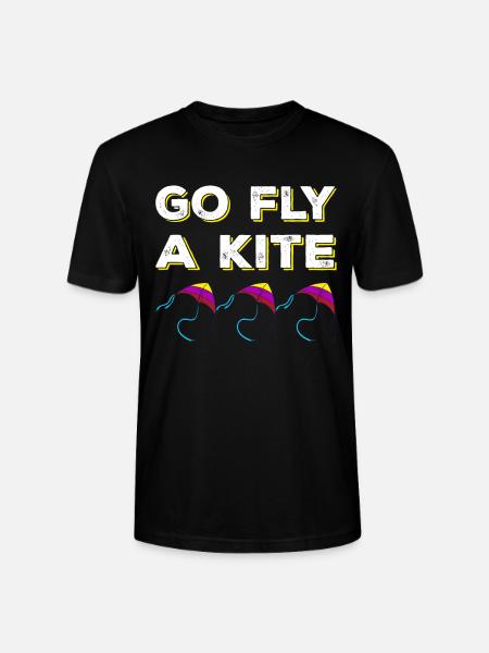 Cerf-volant - T-shirt bio CRAFTER Stanley Stella Unisexe - noir