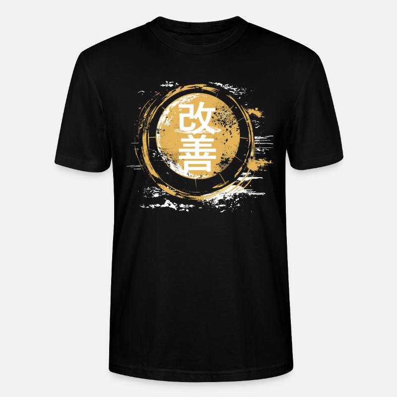 Hiragana Katakana Kaizen-methode Kaizen - Stanley/Stella Unisex Bio-T-Shirt CRAFTER - Schwarz