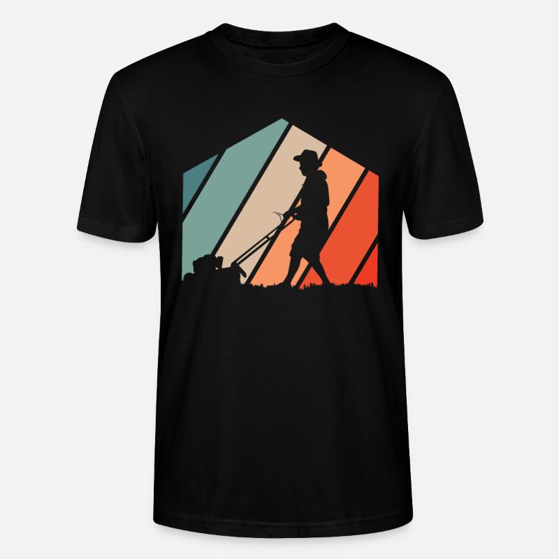 Rasenmäher Mähen - Stanley/Stella Unisex Bio-T-Shirt CRAFTER - Schwarz