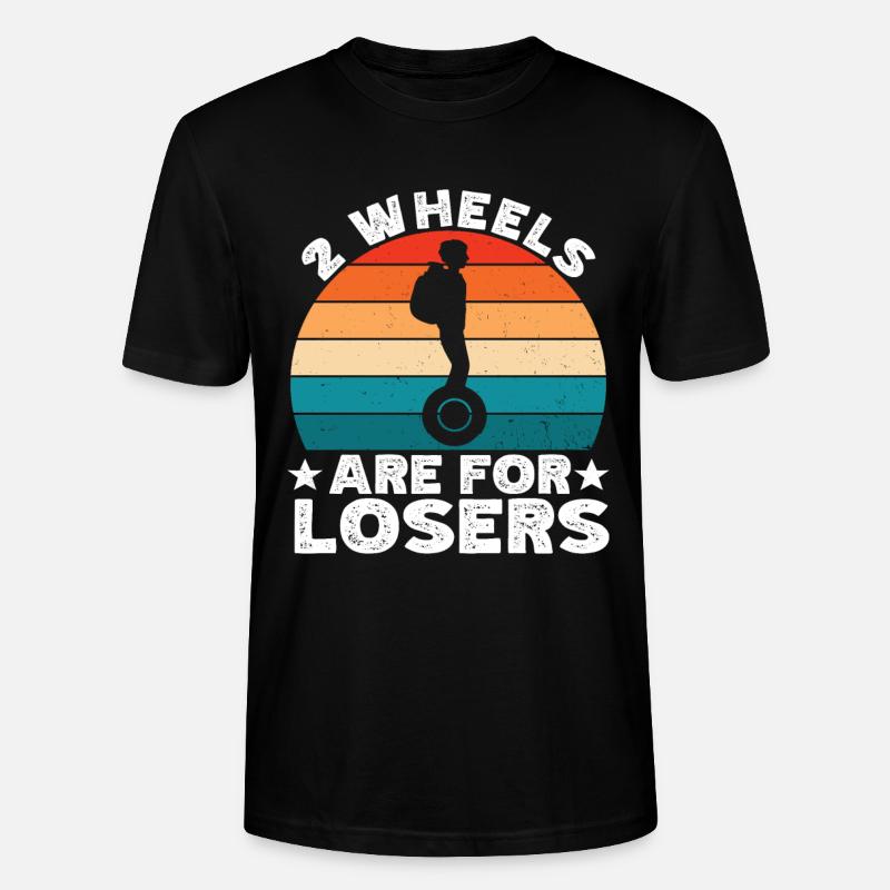 EUC Monowheel - Stanley/Stella CRAFTER Unisex Organic T-Shirt - black