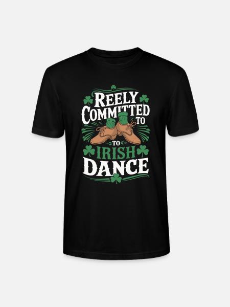 Irish Dance Irischer Tanz - Stanley/Stella CRAFTER Unisex Organic T-Shirt - black