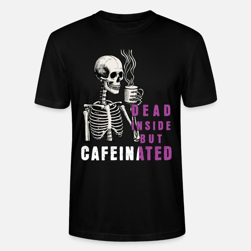 Drôle de dicton de café - T-shirt bio CRAFTER Stanley Stella Unisexe - noir