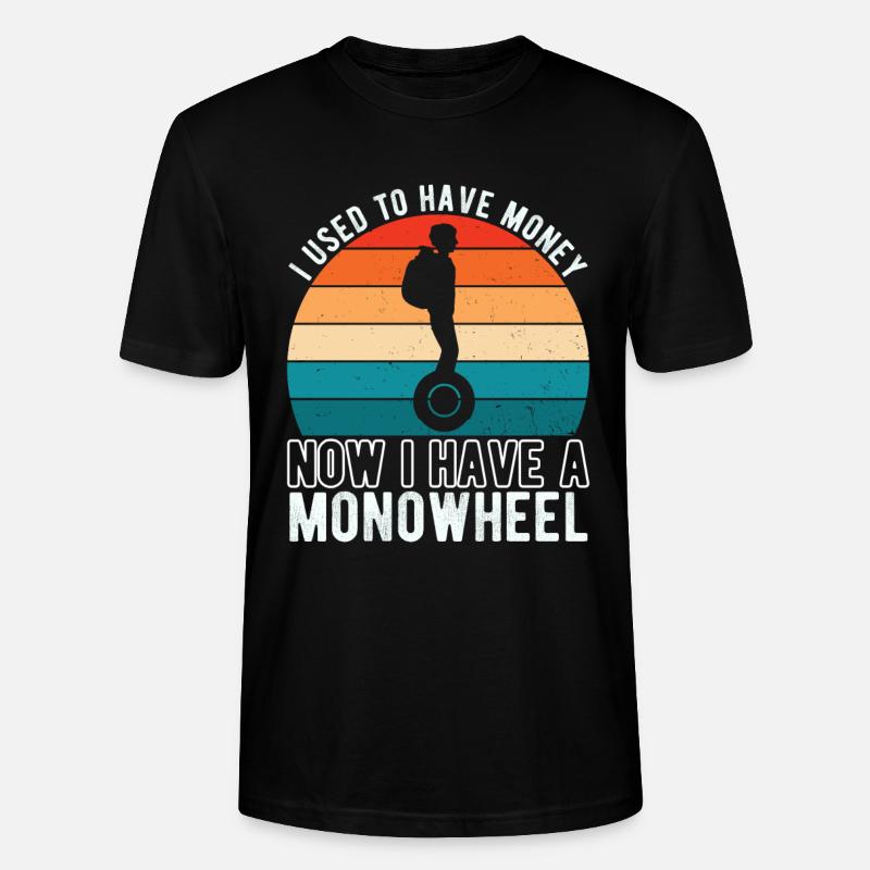 EUC Monowheel - Stanley/Stella CRAFTER Unisex Organic T-Shirt - black
