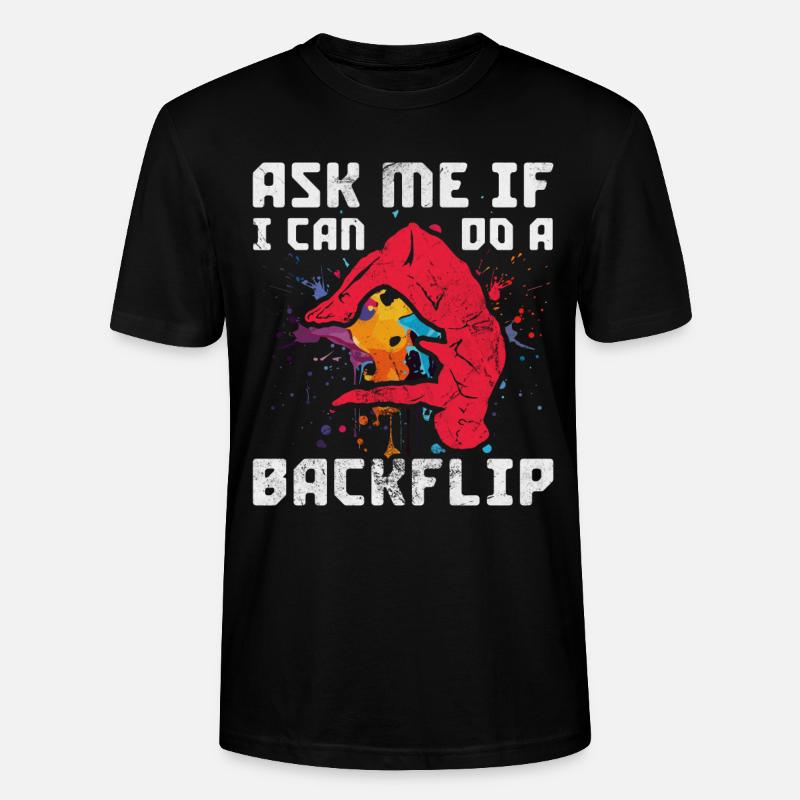Backflip - Stanley/Stella Unisex Bio-T-Shirt CRAFTER - Schwarz