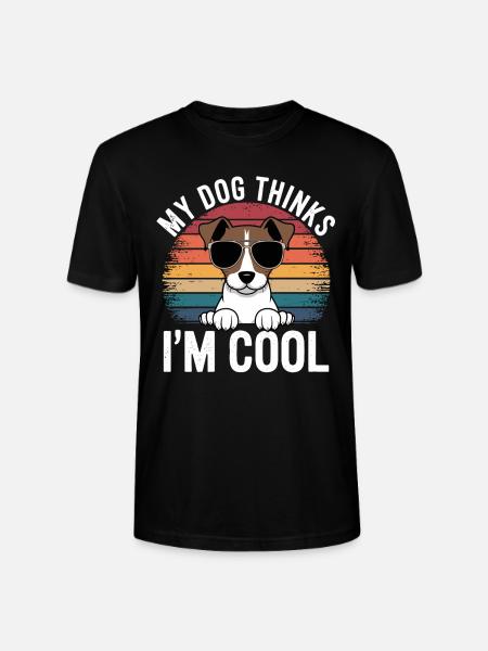 Jack Russell Terrier Owner - Stanley/Stella CRAFTER Unisex Organic T-Shirt - black