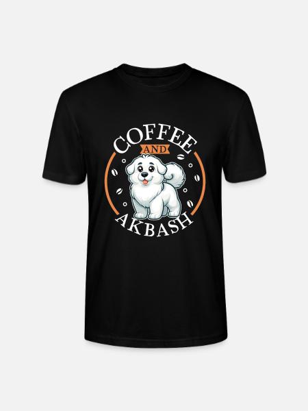 Coffee and Akbas - Stanley/Stella CRAFTER Unisex Organic T-Shirt - black