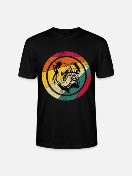 Bouledogue français - T-shirt bio CRAFTER Stanley Stella Unisexe - noir
