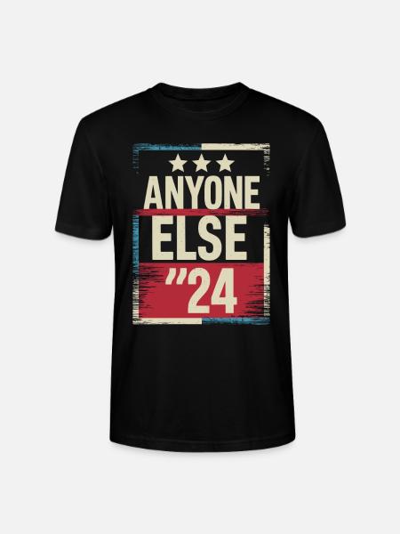 Anyone Else Election 2024 - Stanley/Stella CRAFTER Unisex Organic T-Shirt - black