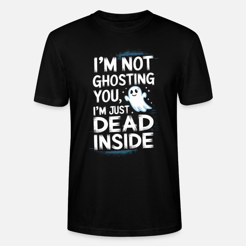 Introversion Style alternatif Émotionnel - T-shirt bio CRAFTER Stanley Stella Unisexe - noir