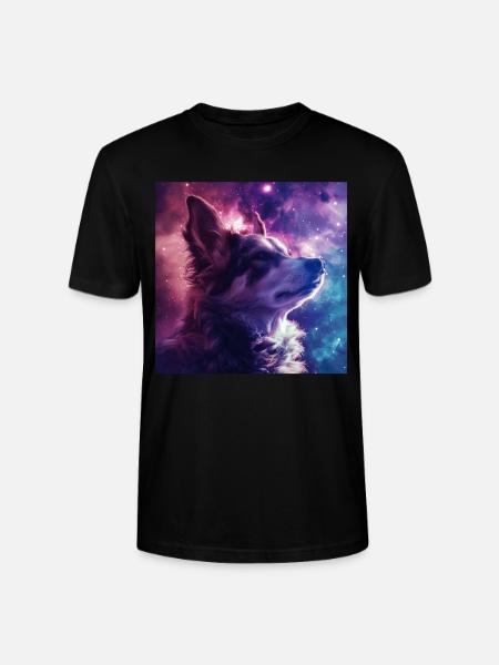Chien - T-shirt bio CRAFTER Stanley Stella Unisexe - noir
