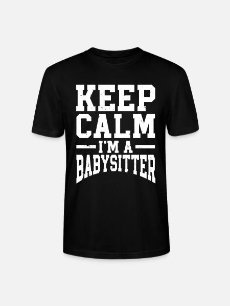 Babysitter Babysitting - Stanley/Stella CRAFTER Unisex Organic T-Shirt - black
