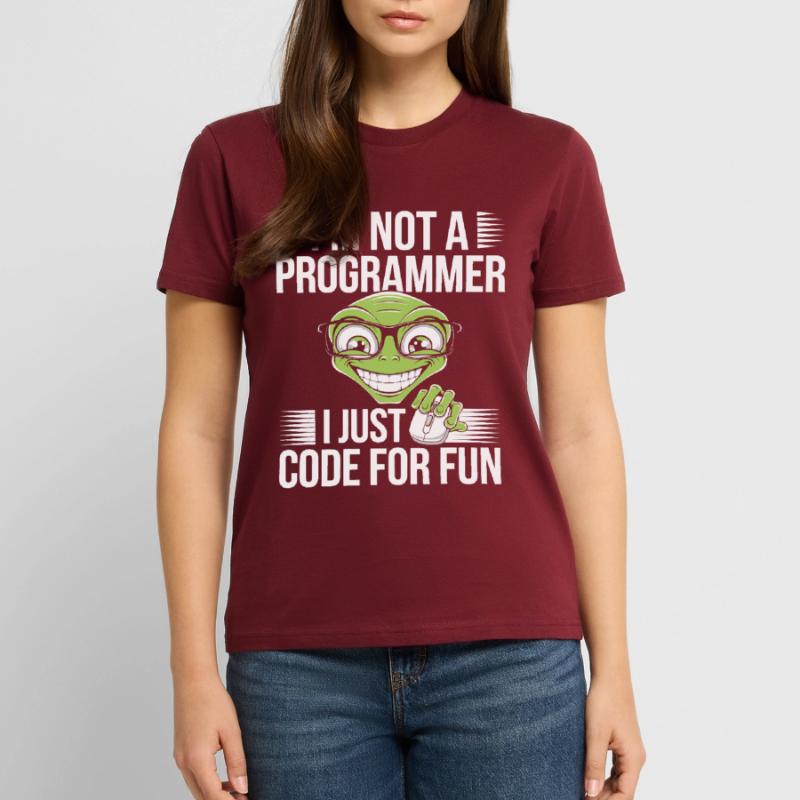 Programmer Computer Freak Code PC Stanley/Stella CRAFTER Unisex Organic T-Shirt