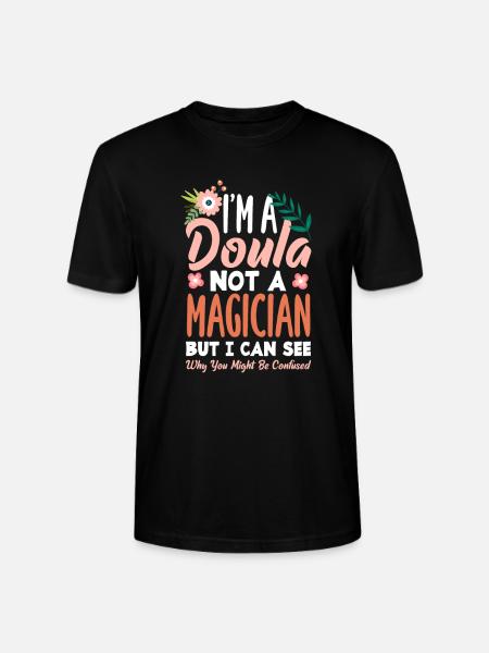 Doula Gift Doula Doulas - Stanley/Stella CRAFTER Unisex Organic T-Shirt - black