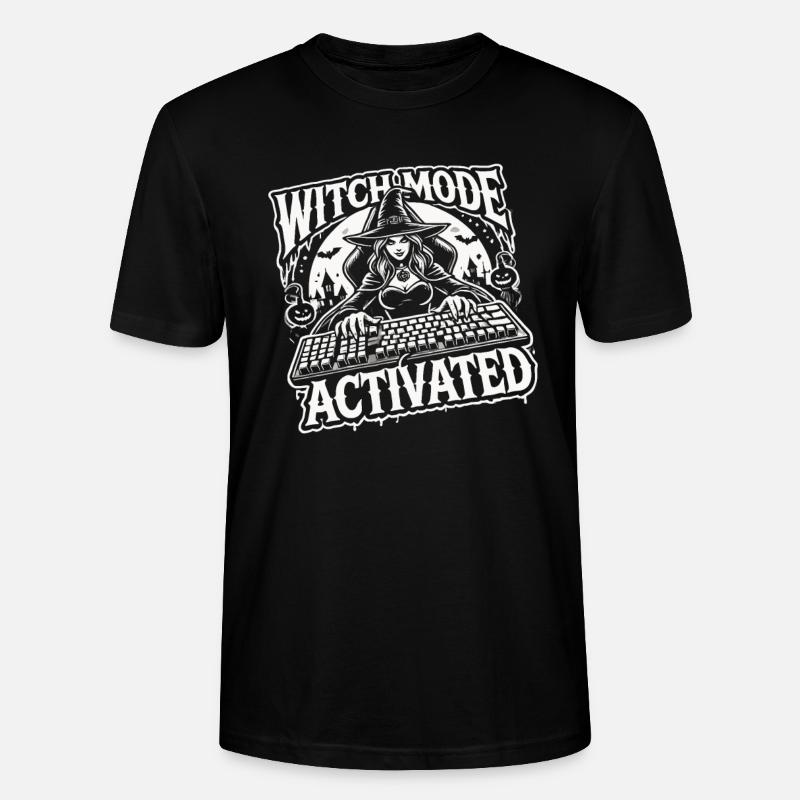 Hex Mode Enabled Design - Stanley/Stella CRAFTER Unisex Organic T-Shirt - black