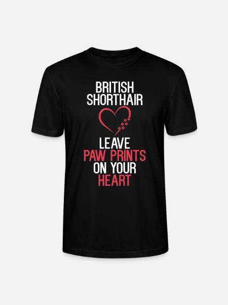 British Shorthair Gifts - Stanley/Stella Unisex Bio-T-Shirt CRAFTER - Schwarz