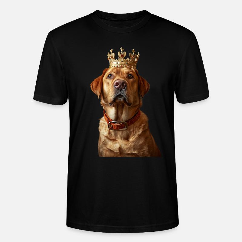 Labrador Retriever - Stanley/Stella Unisex Bio-T-Shirt CRAFTER - Schwarz