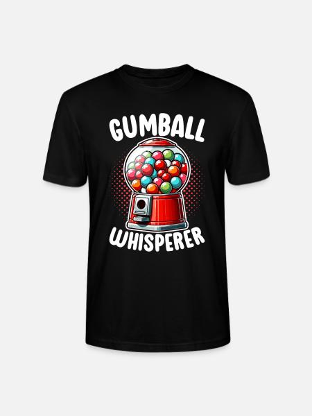 Gumball Machine chewing gum machine - Stanley/Stella CRAFTER Unisex Organic T-Shirt - black
