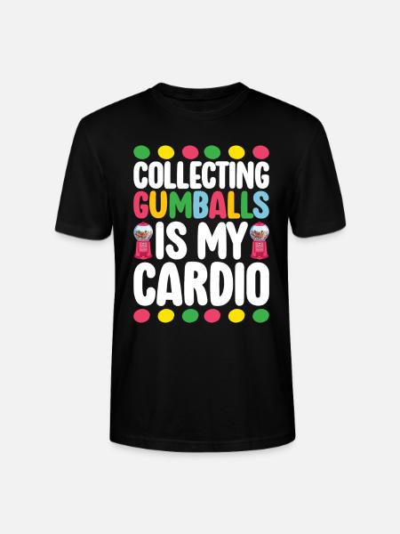 Gumball Machine chewing gum machine - Stanley/Stella CRAFTER Unisex Organic T-Shirt - black