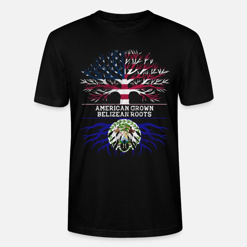 Belize - Stanley/Stella Unisex Bio-T-Shirt CRAFTER - Schwarz