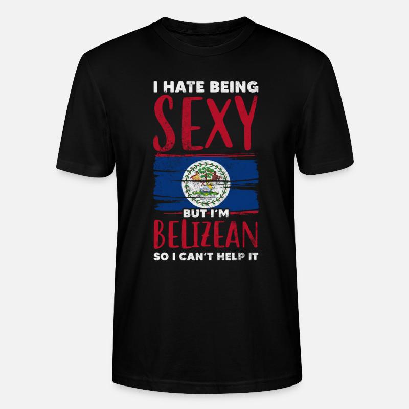 Belize - Stanley/Stella Unisex Bio-T-Shirt CRAFTER - Schwarz