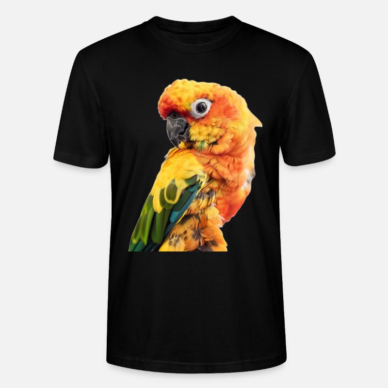 Sittiche - Stanley/Stella Unisex Bio-T-Shirt CRAFTER - Schwarz
