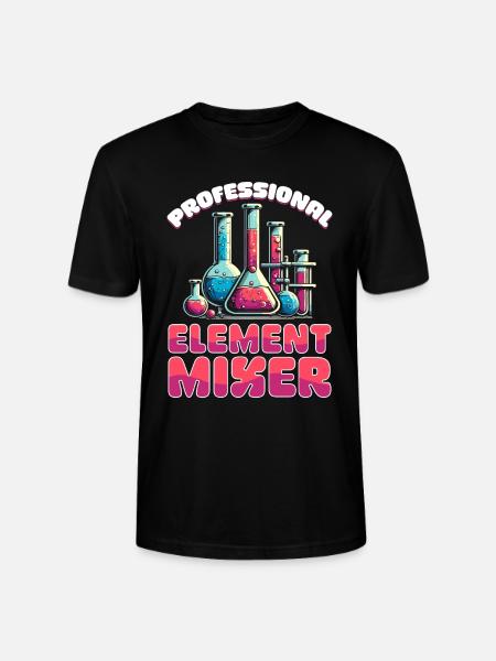 Chemistry Chemist - Stanley/Stella CRAFTER Unisex Organic T-Shirt - black