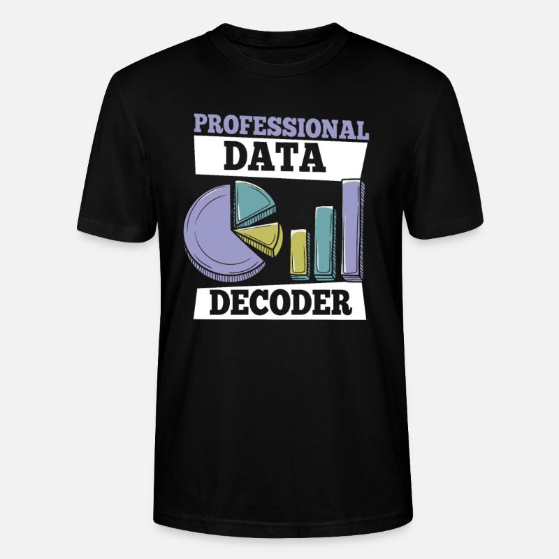 Data Science Data Analyst - Stanley/Stella Unisex Bio-T-Shirt CRAFTER - Schwarz