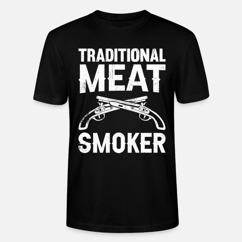 Vorderlader Muzzleloader Muzzle Loading - Stanley/Stella Unisex Bio-T-Shirt CRAFTER - Schwarz
