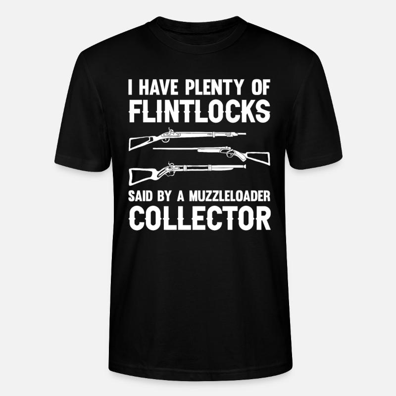 Vorderlader Muzzleloader Muzzle Loading - Stanley/Stella Unisex Bio-T-Shirt CRAFTER - Schwarz