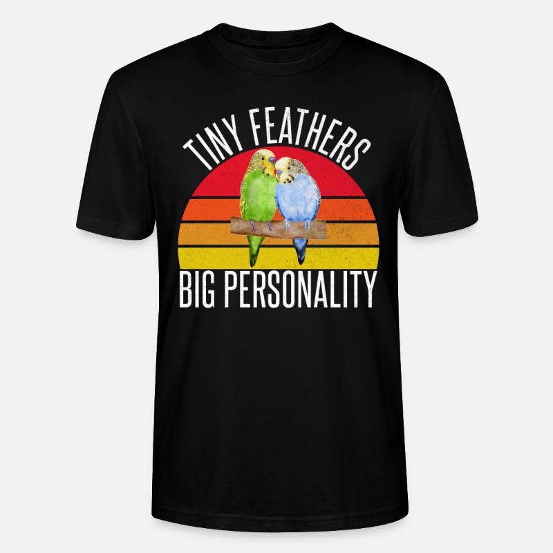 Cadeau de perruche - T-shirt bio CRAFTER Stanley Stella Unisexe - noir