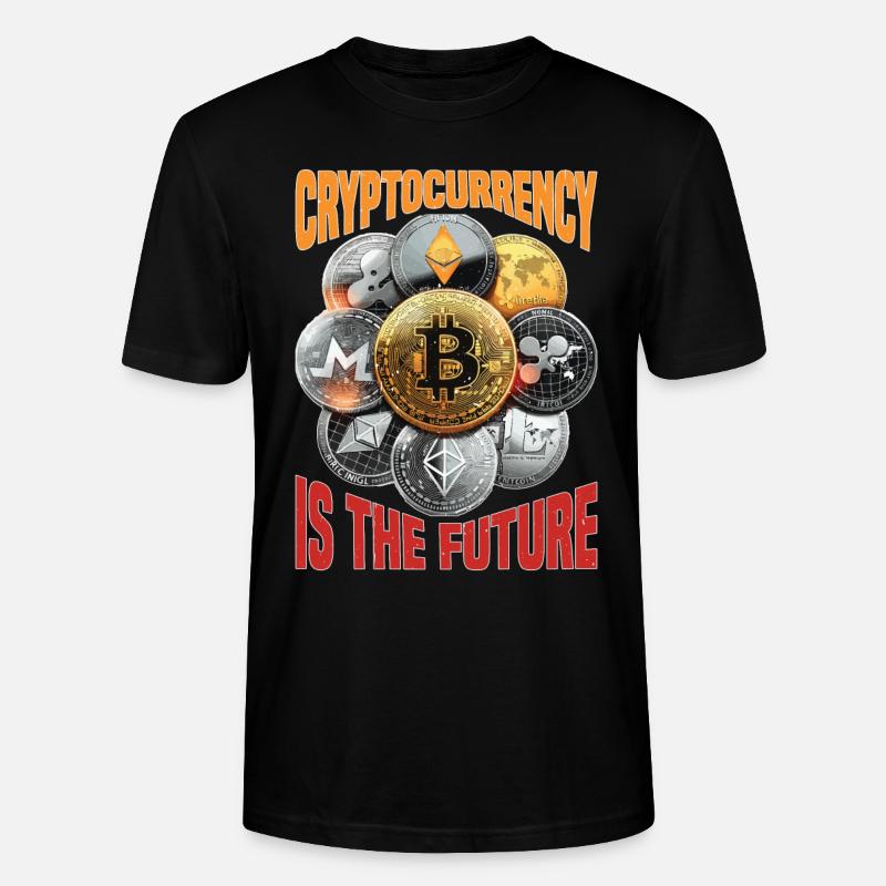 Cryptocurrency Is The Future - Stanley/Stella Unisex Bio-T-Shirt CRAFTER - Schwarz