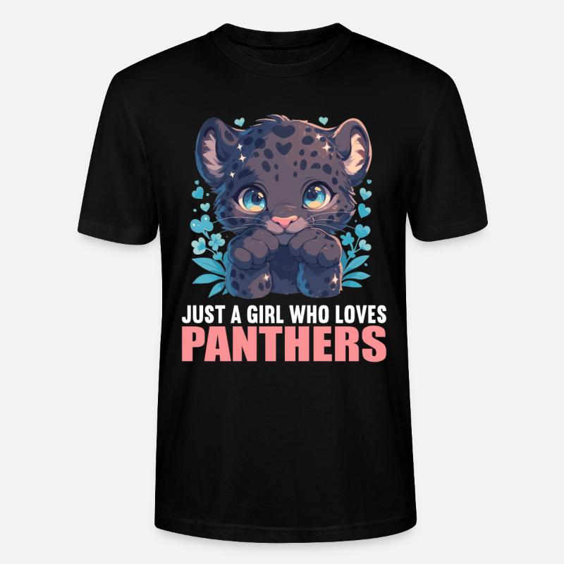 Panthers Panther - Stanley/Stella Unisex Bio-T-Shirt CRAFTER - Schwarz